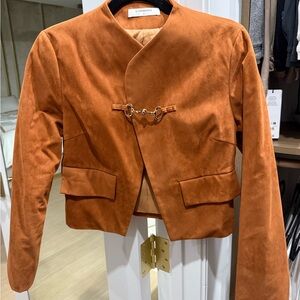 Commense Women's Rust Blazer